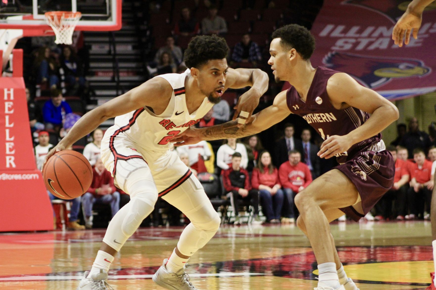 ISUvsSIU_men's basketball_copeland dribble